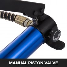 VEVOR Perstang Pijpsleutel Scheidbare hydraulische slang krimptang 7 matrijzen met aluminium pomp krimpgereedschapsset