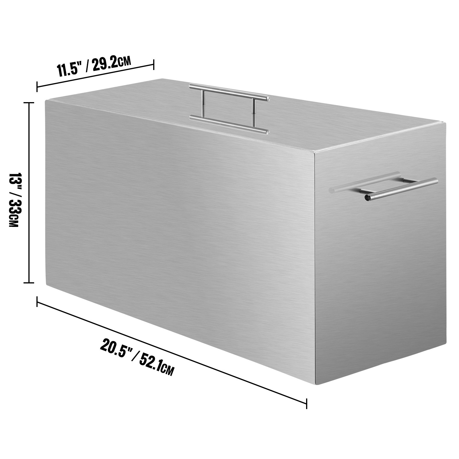 VEVOR Water Bath Canner, 15 Quart Stove Top Canner Pot, Boiling Water Canners with 2 Canning Racks, 304 Food Grade Stainless Steel Large Stock Pot, Flat Bottom Brushed Canner, Holds 15 Quart Jars