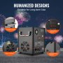VEVOR Spark Machine 500W Pyrotechniek Machine Aluminium Vuurwerk Machine DMX Controller Verstelbaar 2-4m Koude Spark Machine 7 min per herladen Ideaal voor Bruiloft, DJ Show, Feesten