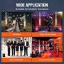 VEVOR Spark Machine 500W Pyrotechniek Machine Aluminium Vuurwerk Machine DMX Controller Verstelbaar 2-4m Koude Spark Machine 7 min per herladen Ideaal voor Bruiloft, DJ Show, Feesten