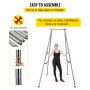 VEVOR Trapeze Yoga Inversion Swing Hangmat Anti-Zwaartekracht 2,68x1,88x2,93m