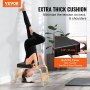 VEVOR Yoga Headstand Bench Inversion Chair 136 kg draagvermogen voor de familiesportschool, Headstand Trainer met houten frame en PU-kussen, staande yogakruk voor kracht- en evenwichtstraining