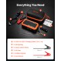 VEVOR Jump Starter with Air Compressor 3000A Peak Car Battery Jump Box, Portable for 9.0L Gas / 6.5L Diesel, 150 PSI Auto-Shutoff Tire Inflator, Power Bank, 12V Battery Charger, with LED Flashlight