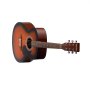 VEVOR Dreadnought Acoustic Guitar, 40 in, 6-String Sunburst Solid Top Guitar, Beginner Bundle with Gig Bag, Tuner, Strap, Steel Strings, Picks, Capo, Rosewood Fingerboard, for Adults, Skilled Players