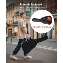 VEVOR Dreadnought akoestische gitaar 1016 mm beginnersset volwassen Sunburst