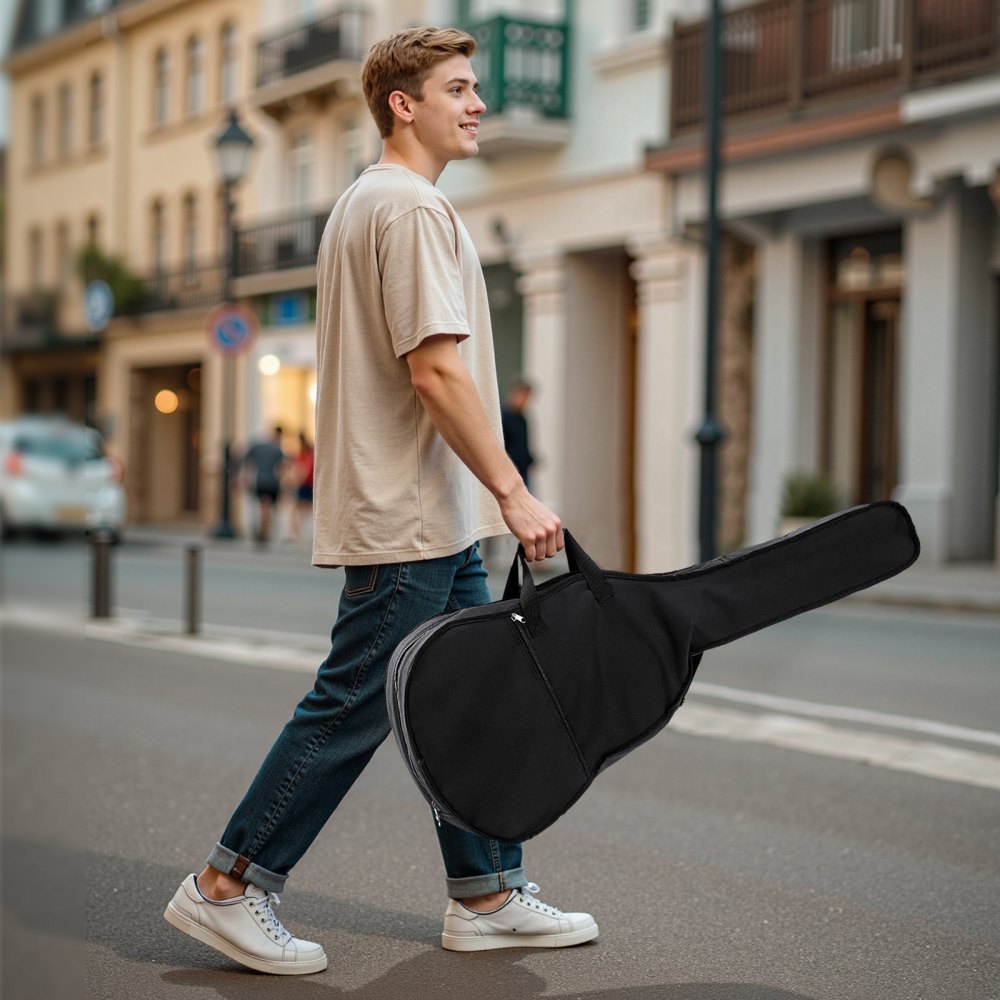 VEVOR Dreadnought akoestische gitaar 41 in / 1041,4 mm beginnersset volwassen Sunburst