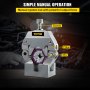 VEVOR Hydraulische Slang Krimptang, 71550 Draagbaar Handmatige Hydraulische Pijppers, A/C Slang Krimptang en Repaire Crimper Tools met 4 Dies, voor het Krimpen van Prikkeldraad en Gerolde Fittingen