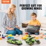 VEVOR STEM Building Toys for Kids 2 in 1 App & Remote Control Car/Robot 461 PCS