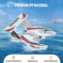 VEVOR RC Airplane Amphibious EPP Foam RC Plane Toy with 2.4 GHz Remote Control