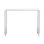 VEVOR Acrylic Console Table, Clear Acrylic End Table, Transparent Acrylic Side Table 37.95x15x29.13 inch, for Foyer, Living Room, Dining Room