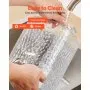 VEVOR Drankdispenser 2X5.5L Sapdispenser met Kraan voor Feesten Bars Glas