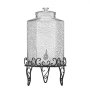VEVOR Beverage Dispenser, 10L Drink Dispensers for Parties, Glass Juice Dispenser with Metal Stand, Stainless Steel Spigot, Iced Tea Lemonade Juice Water Dispensers for Parties