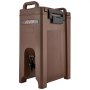 VEVOR Geïsoleerde Drankdispenser 19 L Warme en Koude Drankdispenser met Kraan en Handvat, Voedselveilige Thermische Drankdispenserkoeler voor Thee, Koffie, Water in Cafés en Restaurants, Bruin
