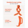 VEVOR 32in Log Lifting Tongs, 2-Claw Log Tongs, Heavy Duty Steel Log Grapple, 1543LBS Lifting Capacity, Swivel Log Graper Timber, Eagle Claw Design, Log Skidding Tongs for Trucks, Tractors, Forklifts