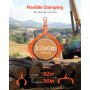 VEVOR 36in Log Lifting Tongs, 4-Claw Log Tongs, Heavy Duty Steel Log Grapple, 3300LBS Lifting Capacity, Swivel Log Graper Timber, Eagle Claw Design, Log Skidding Tongs for Trucks, Tractors, Forklifts