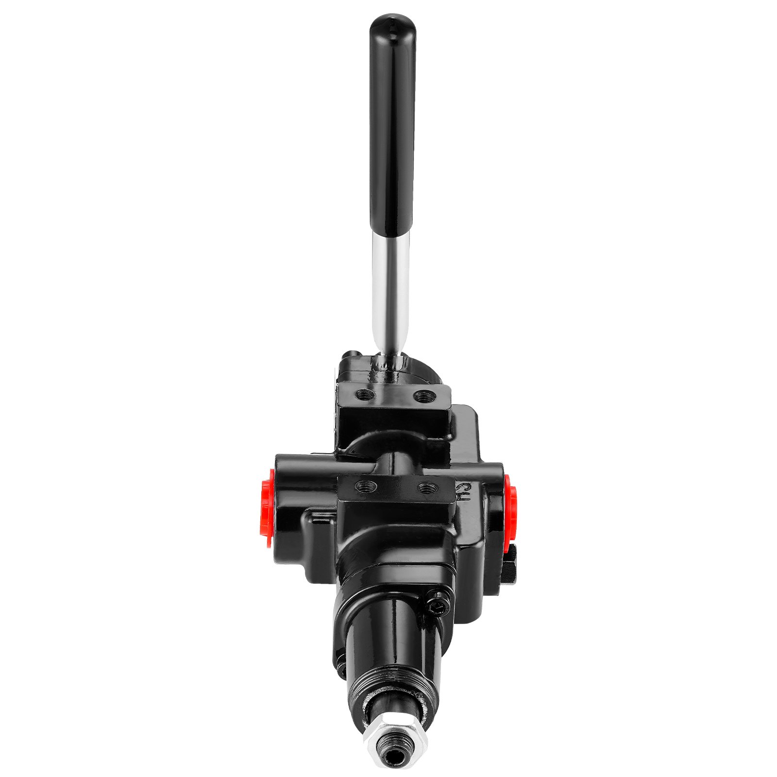 VEVOR hydraulische houtkloverklep, 1 spoel, 25 GPM hydraulische richtingsregelklep, 3626 PSI hydraulische laderklep, hydraulische joystickregelklep voor kleine tractoren, laders, houtklovers