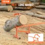 VEVOR velheffer 1180mm boomstamlift bosbouwhaak houtkantelaar valhulp φ38cm