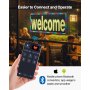 VEVOR Programmeerbaar LED-bord Digitaal Scrollend Displaybord P6 Full Color