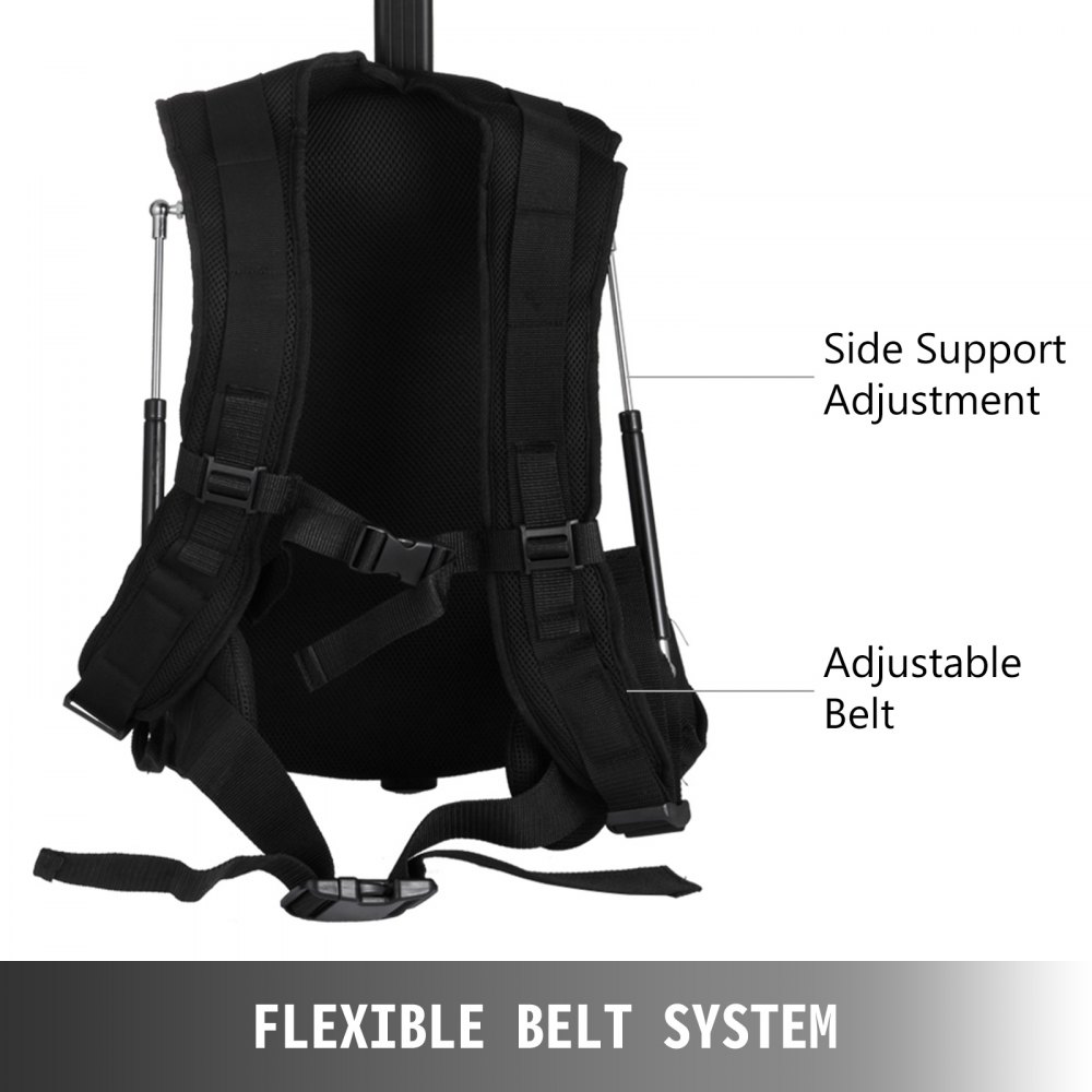 VEVOR 1-8KG Easyrig-visvest Easy Rig voor 3-assige gimbal speciaal ontworpen