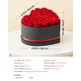 VEVOR 27 stuks Eeuwige Rozen in een Hartvormige Doos, Geconserveerd Boeket, Bloemengeschenkdoos voor uw vrouw, moeders, geliefden, voor bruiloften, Moederdag, Valentijnsdag, Kerstmis, Rood