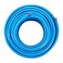 VEVOR Air Compressor Line Kit, 200FT x 3/4", HDPE-Aluminum Compressed Air Piping System, Leak-Proof & Easy-to-Install, Compressed Air Line Tubing Kit for Garages Workshops, Blue