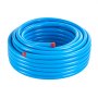 VEVOR Luchtcompressor Leidingset, 30,48 m x 19,05 mm Persluchtslang, HDPE Aluminium Persluchtleidingsysteem, Lekvrij, Persluchtslangset voor Garages en Werkplaatsen, Blauw