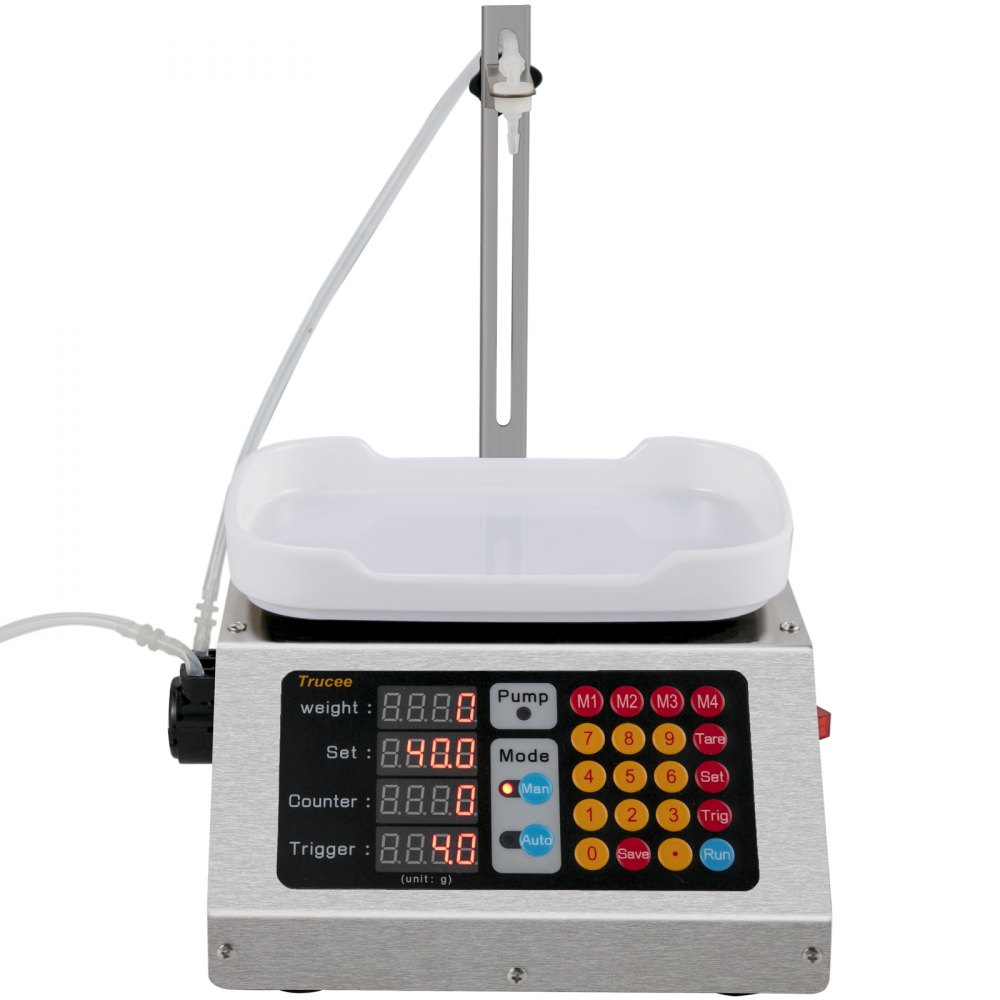 Vevor Vloeibare Weeg Vulmachine Digitale Vloeibaar Verpakking Machine 100 G Max