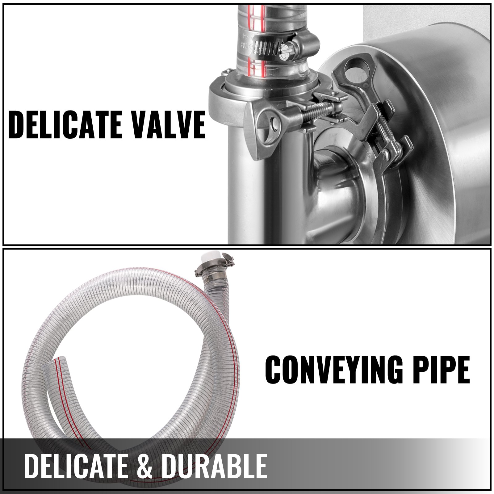 Vevor Pneumatische Vulmachine Vloeistofvulmachine 1000-5000 Ml Vloeistofvulling