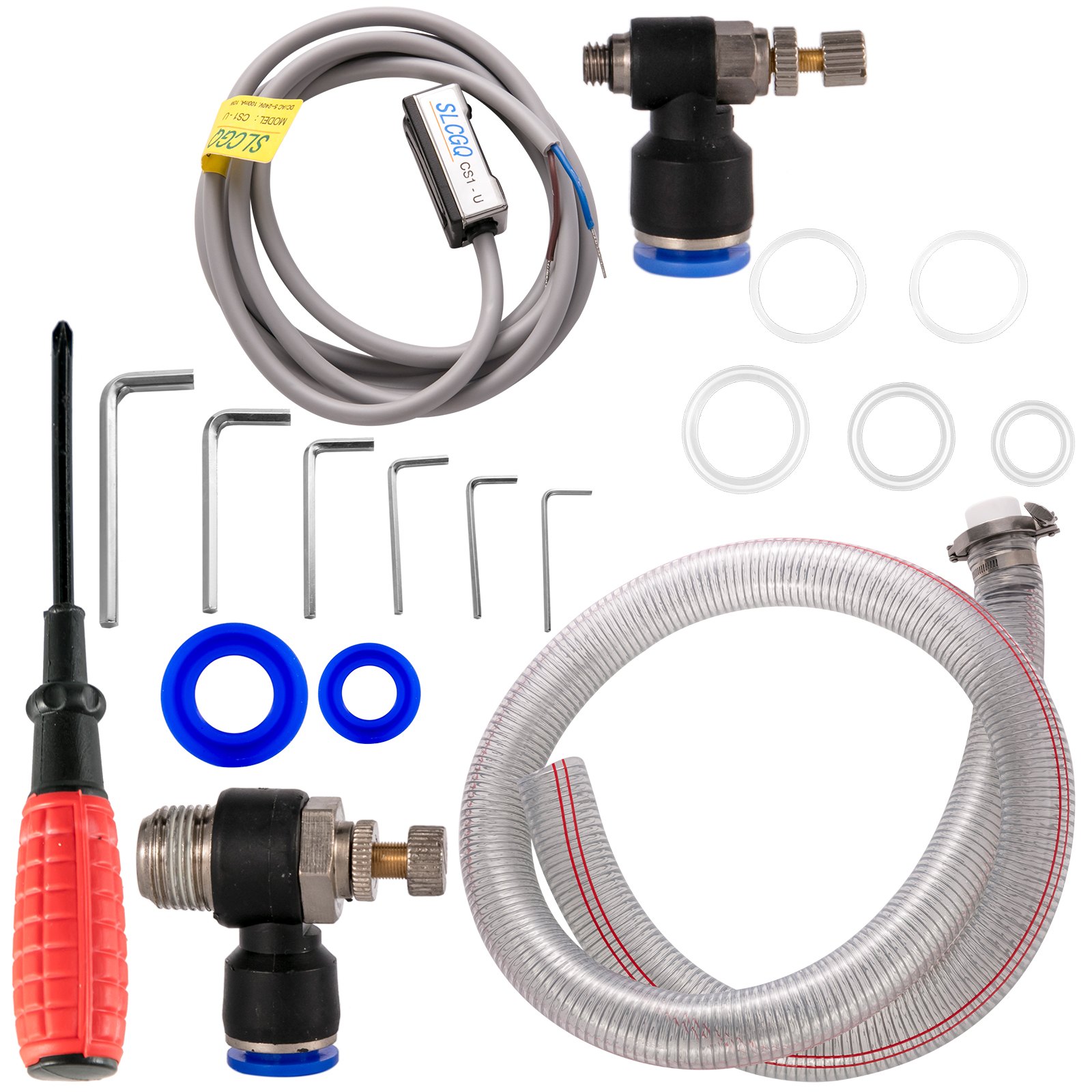 Vevor Pneumatische Vulmachine Vloeistofvulmachine 1000-5000 Ml Vloeistofvulling