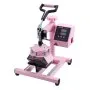 VEVOR Heat Press Machine, 12 x 15 inch, 5 in 1 Heat Transfer Machine with 30 oz Tumbler Press, 360° Swing Away T-Shirt Pressing, Digital Precise Control, for T-Shirts/Mugs/Hats/Plates, Pink
