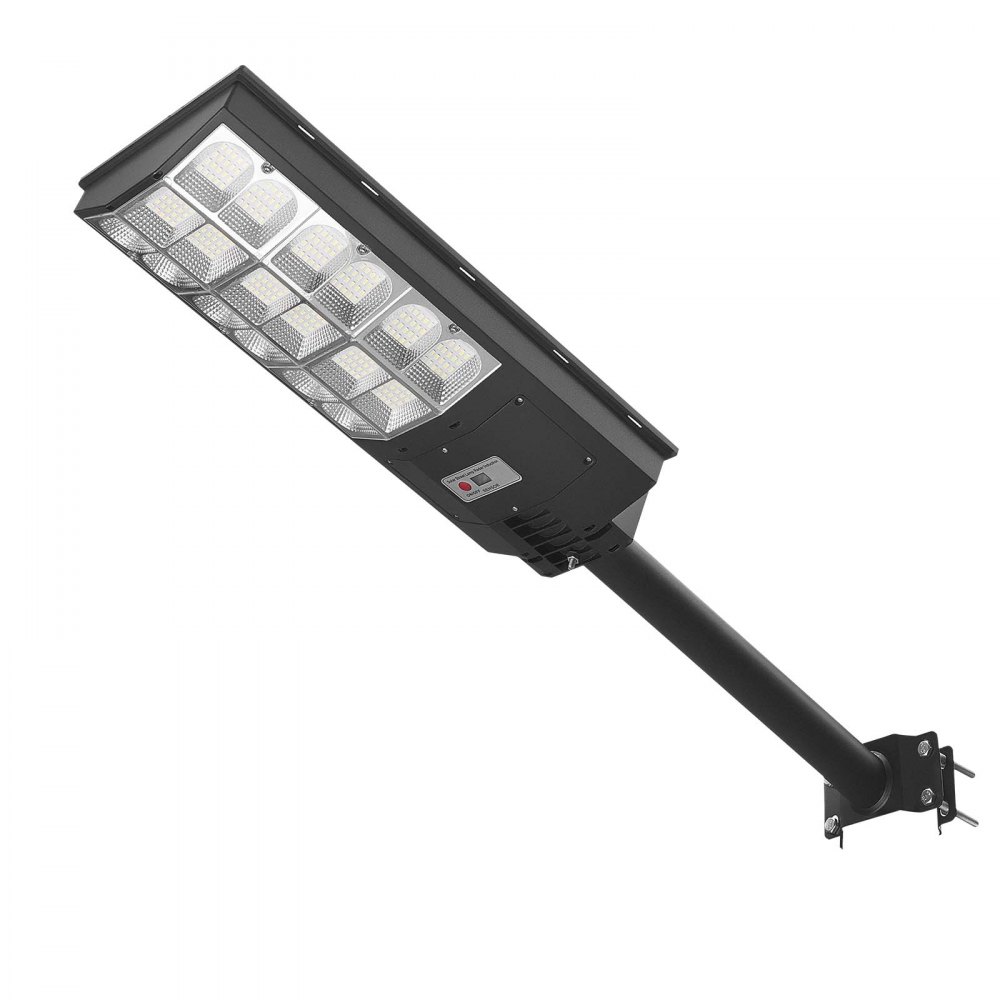 VEVOR Solar Straatverlichting 900.000 LM, Straatlantaarn 12 kW, Solarverlichting met schemersensor, LED-schijnwerper met bewegingsdetector, IP65, Breedhoek buitenverlichting, voor opritten en tuinen