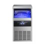 VEVOR Commercial Ice Maker Machine, 68 kg/24h with 7.3-13.6 kg Storage Capacity, Built-in/Freestanding/Under Counter, Stainless Steel Ice Maker with LED Display & Self-Cleaning, Home Bar Restaurant