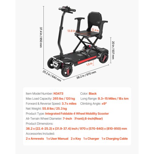 3.00 4 Band en binnenbandenset slijtvaste rubberen elektrische scootmobiel Binnenband voor driewielige wielige Elektromobiel kruiwagen kart-Elektrisch