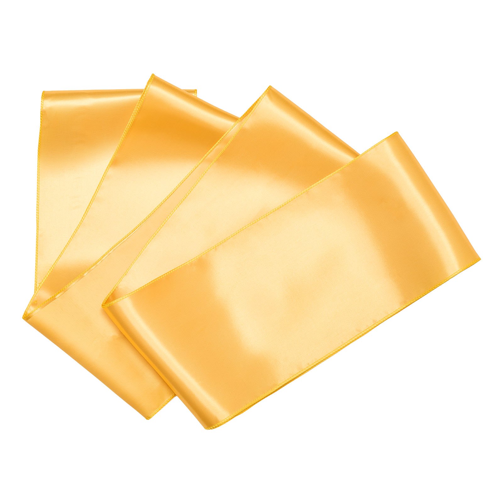 VEVOR Stretch stoelriemen met strikken van spandex, stoelhoezen en stretch stoelriemen, elastische stoelbanden, bijpassende stoeldecoratie voor bruiloften, feesten en vieringen (50 stuks, goud)