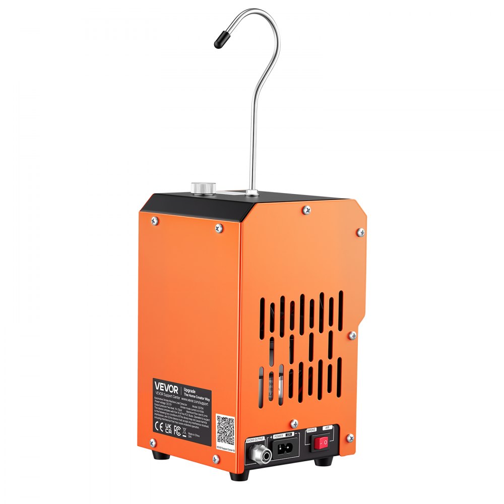 VEVOR EVAP rookmachine voor auto's, 12V DC, rookgenerator met luchtpomp en manometer, lekdetector voor auto's, motoren en vrachtwagens, diagnoseapparaat voor lekdetectie, 1,3–1,6 bar, rookmachine, lektestapparaat