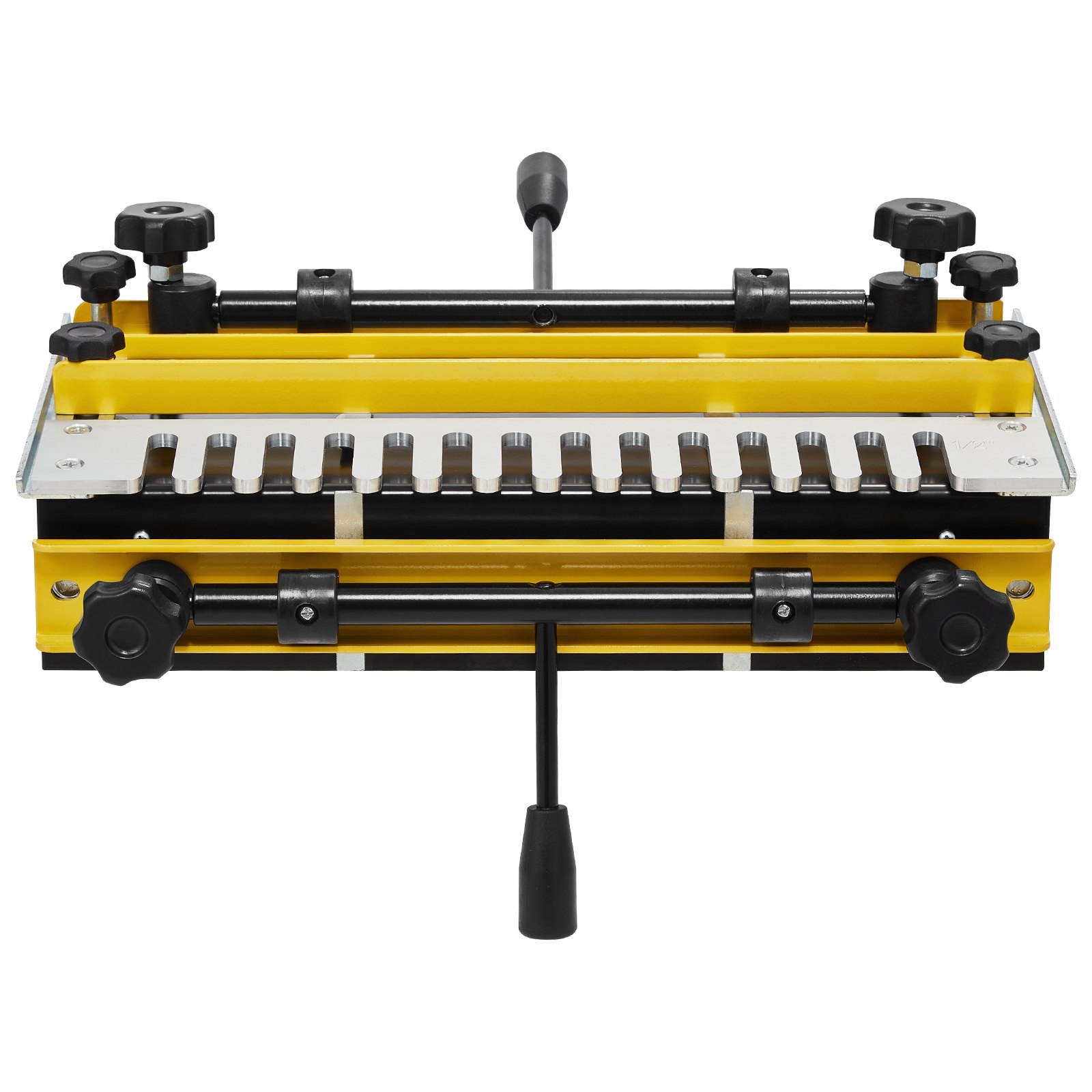 VEVOR zwaluwstaartfreesmachine 31 cm breed, zwaluwstaartfreesmal met frees en 12,7 mm mal, nauwkeurige uitlijning, pen-en-gatfreesinrichting, gereedschap voor meubel- en kastenbouw