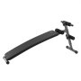 VEVOR Sit-Up Bench, gebogen buikspierbank, 5-niveaus, in hoogte verstelbaar (1425 x 470 x 675 mm), rugtrainer (draagvermogen 226 kg) voor thuistraining in de sportschool, krachttraining, spiertraining voor het hele lichaam