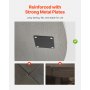VEVOR Ronde Eettafel Keukentafel Houten (Alleen Tafel) Eettafel 120cm Grijs
