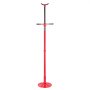 VEVOR Underhoist Support Stand, 1/2 Ton (1102 lbs) Capacity Under Hoist Jack Stand, Lifting from 54.02" to 83.86", Bearing Mounted Spin Handle, Self-Locking Threaded Screw, Support Vehicle Components