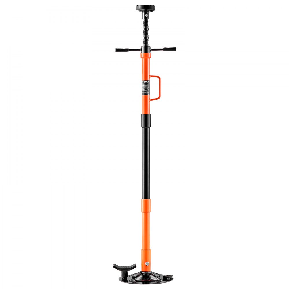 VEVOR Ondersteunende Krik 1 t, in hoogte verstelbaar (885–1800 mm) met kogelgelagerde draaihendel en zelfborgende schroef, voor het ondersteunen van voertuigonderdelen.