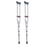 VEVOR Onderarmkrukken, 13-voudig in hoogte verstelbare onderarmkrukken, lichtgewicht aluminium krukken voor volwassenen en tieners - met zachte onderarmpad voor gehandicapten na beenblessures en operaties, 1 paar, 136 kg