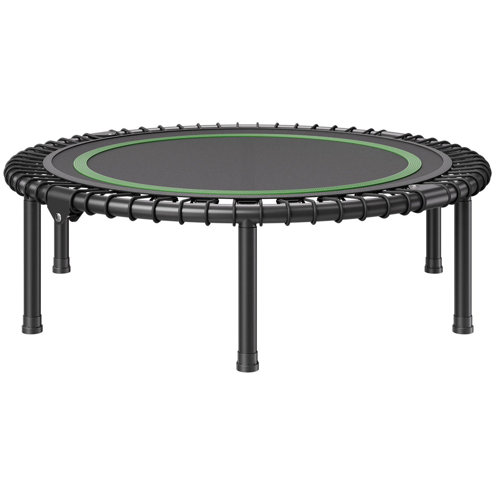 VEVOR Opvouwbare Mini Trampoline Fitness Rebounder 1027 mm, 150 kg Laadvermogen Trainingstrampoline, Rebounder Sporttrampoline Mini Trampoline Tuintrampoline voor Volwassenen voor Binnen/Tuin Training
