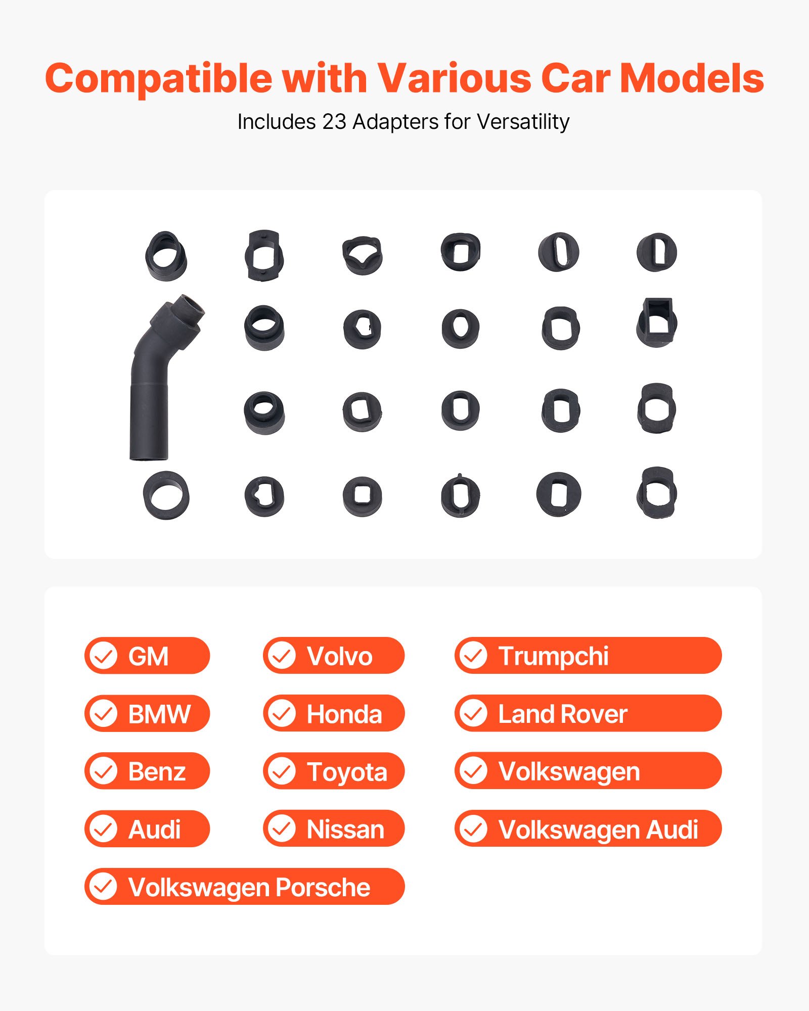 VEVOR Walnootstraalunit, 13 L, 1200 W, Mobiele zandstraalunit voor het ontkolen van inlaatspruitstukken en kleppen, Zandstraalmachine – inclusief 2,5 kg walnootschilstraalmiddel en 23 adapters