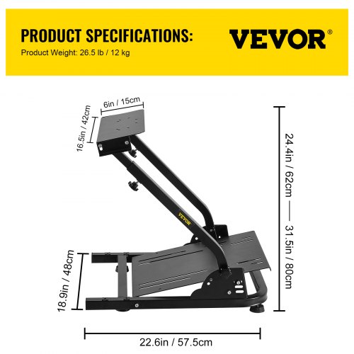 VEVOR Stuurstandaard voor Thrustmaster T150 RS Racing stuur voor PS4