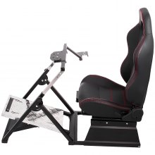 VEVOR Racing Simulator G27 / G29 / G920 / T500RS Cockpit Gaming Chair V2 Gt Sim Race