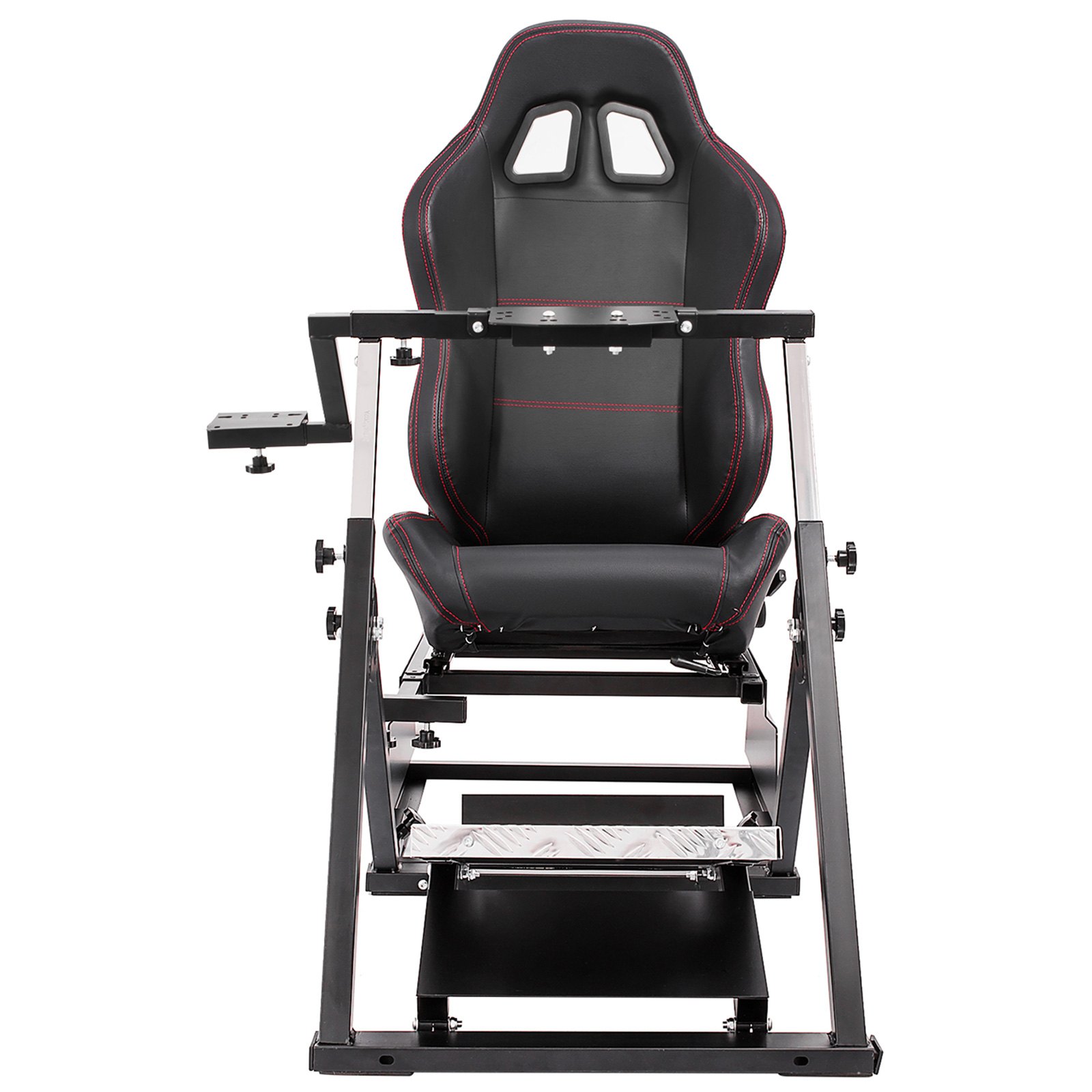 VEVOR V2 GT Adjustable Racing Seat Gaming Chair Thrustmaster Wheels T500 RS and Logitech Wheels G27, G29, G920 Racing Simulator Cockpit