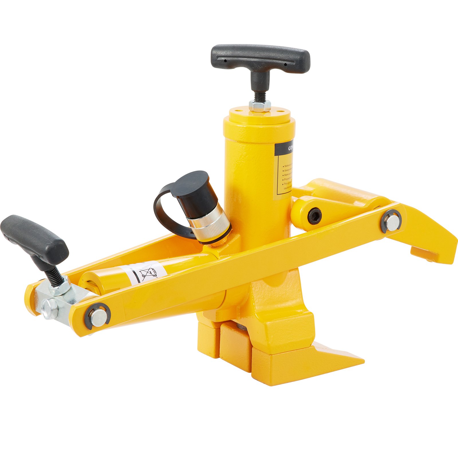 FlowerW Professional Combo Bead Breaker Kit Tractor Truck Tire Hydraulic Bead Breaker Changer with 79" Air Hose Hydraulic& 10000PSI Foot Pump Portable