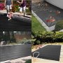 VEVR Pool Safety Cover, 11.5x16 ft In-ground Pool Cover, Black In-ground Pool Cover, PVC Pool Covers Rectangular Safety Pool Cover Solid Safety Pool Cover for Swimming Pool Winter Protection Cover