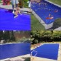 Vevor Zwembadafdekking Met Zwart, Afdekking Voor Buitenzwembad 4 X 8 M Pvc