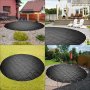 Vevor Zwembadafdekking Afdekking Voor Buitenzwembad 5 M In Diameter, Zwart